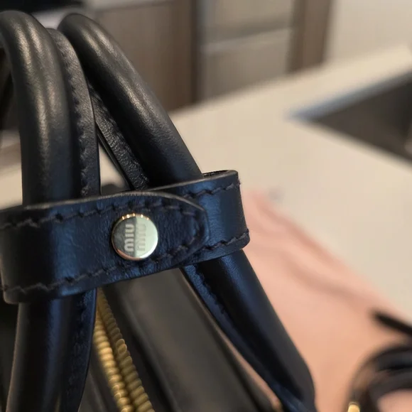 Miu miu Arcadie leather bag - Picture 8 of 9